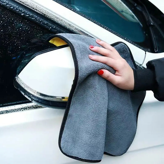 MAXIMA Ultra Plush 600GSM Microfiber Towel – 30x40cm Super Absorbent Cloth