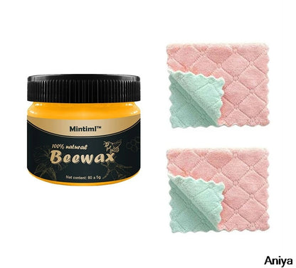Beeswax Wood Polish – Clean, Shine & Protect