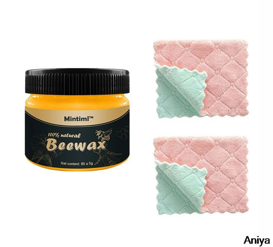 Beeswax Wood Polish – Clean, Shine & Protect