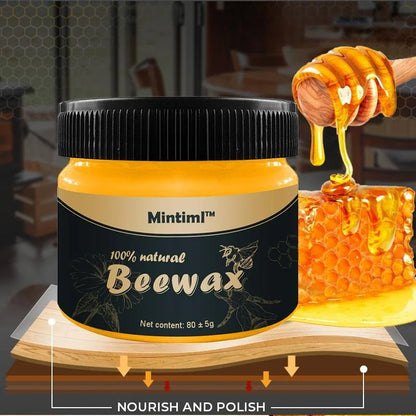 Beeswax Wood Polish – Clean, Shine & Protect