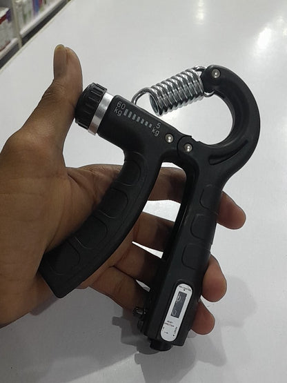 Histro Adjustable Hand Gripper with Counter – 5-60KG Grip Strength Trainer for Home Gym
