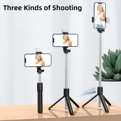 Jadoon's R1 3-in-1 Wireless Selfie Stick, Tripod & Bluetooth Remote for Vlogging