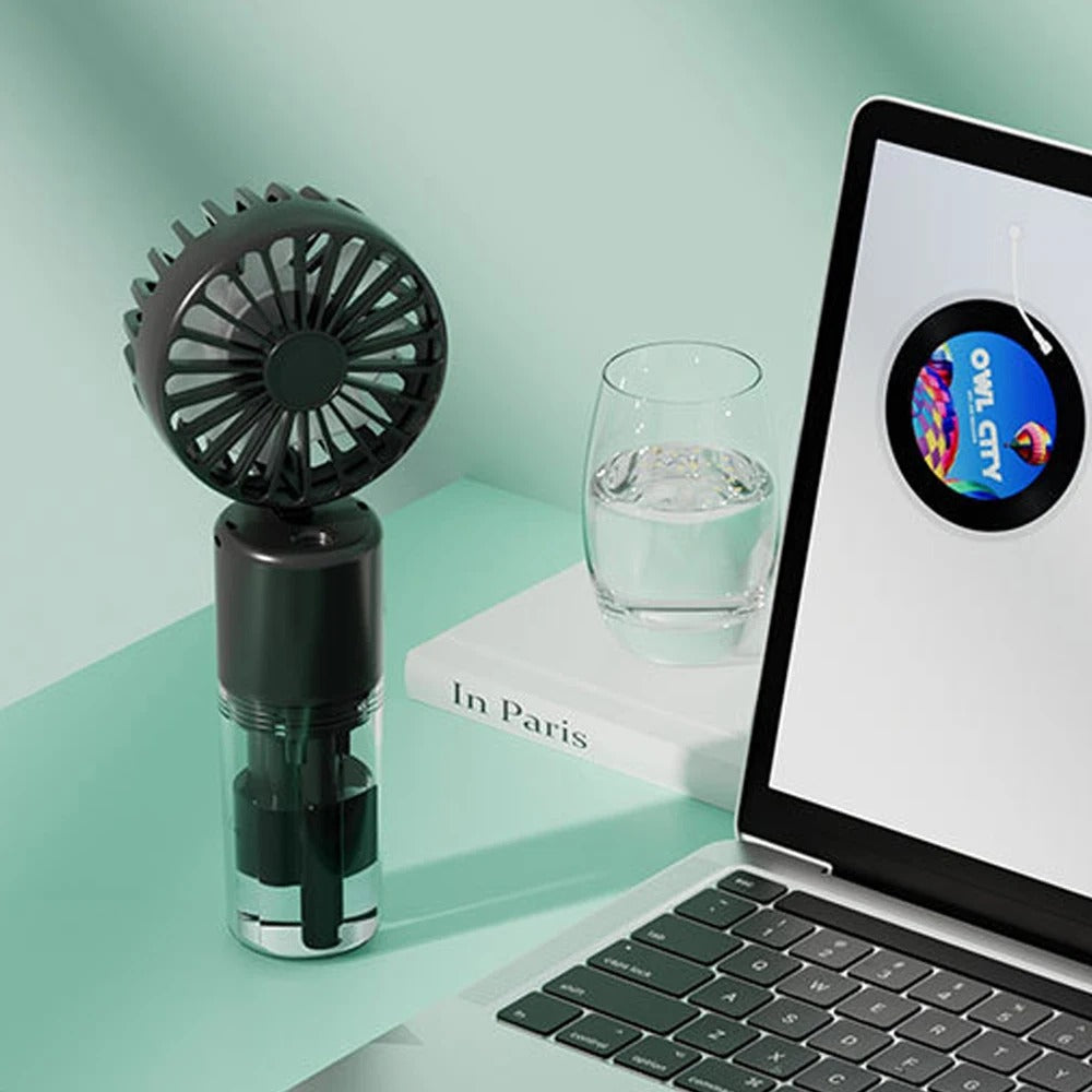 Luxette Toys mini fan Portable fan Desk Fan High Velocity Electric Fan USB Rechargeable Student Fan Design Mini Fan Portable Hand Held Fan For Office 1Pcs | Electric fan mini for school kids rechargeable fan for students