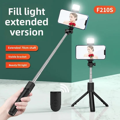 Jadoon's R1 3-in-1 Wireless Selfie Stick, Tripod & Bluetooth Remote for Vlogging