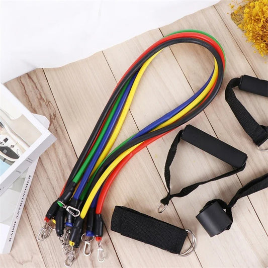 SP Dealz 11-in-1 Resistance Band Set – Full Body Workout Bands for Home & Gym, Strength & Muscle Training