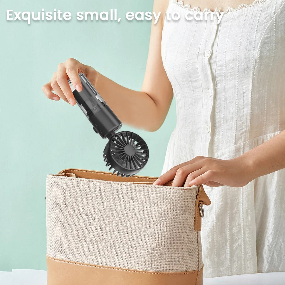 Luxette Toys mini fan Portable fan Desk Fan High Velocity Electric Fan USB Rechargeable Student Fan Design Mini Fan Portable Hand Held Fan For Office 1Pcs | Electric fan mini for school kids rechargeable fan for students
