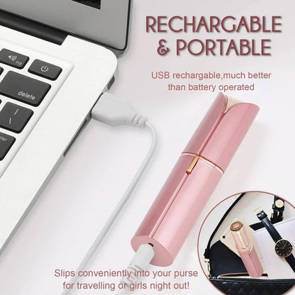 Majestu 2-in-1 Electric Eyebrow Trimmer & Hair Removal Machine – Rechargeable Precision Groomer for Face & Body