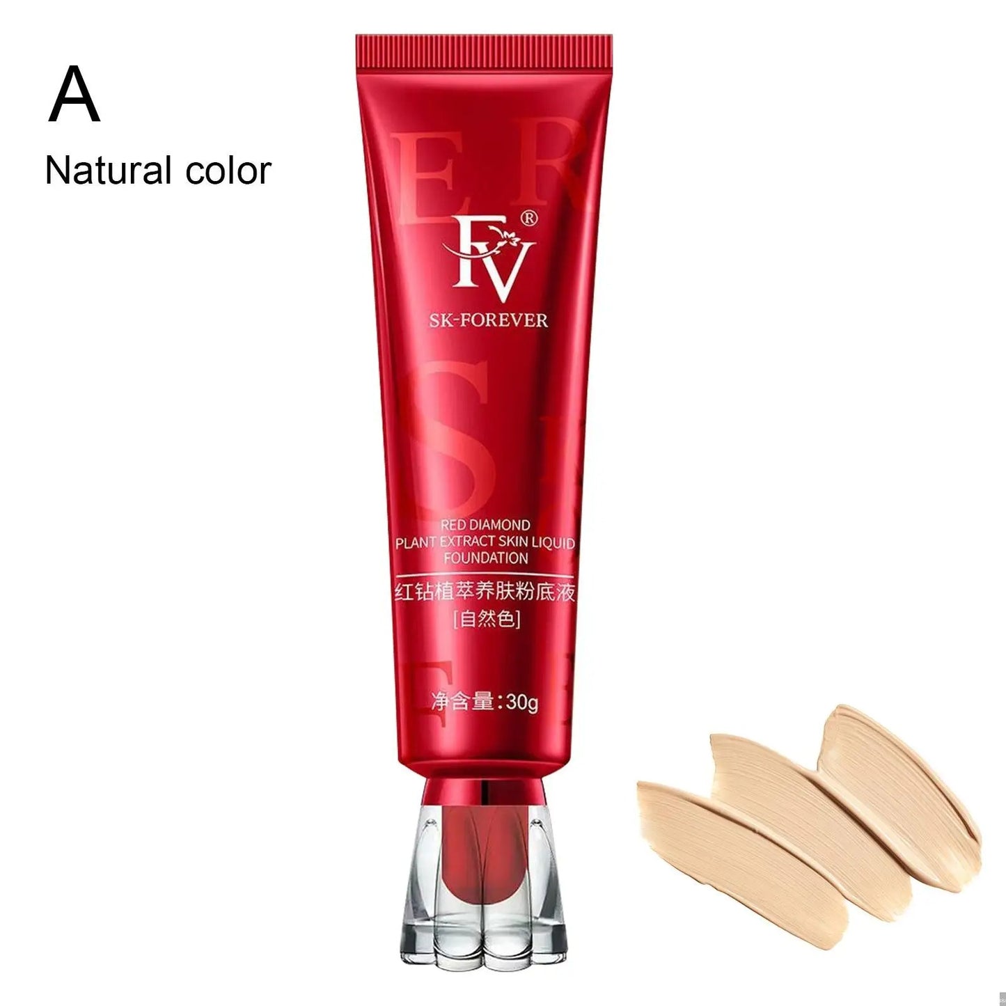 FV Oil-Control Liquid Foundation – Ivory Shade, 30g Tube for Flawless Matte Finish